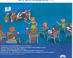 Le protocole d'une cérémonie patriotique française expliqué aux enfants