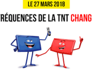 Les fréquences de la TNT changent le 27 mars 2018