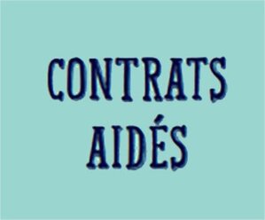 Dernières informations sur les contrats aidés