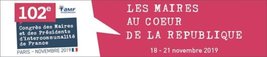 102ème Congrès des maires et des présidents d'intercommunalité