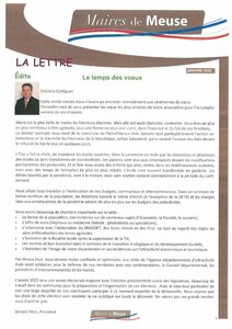 Bulletin trimestriel La Lettre Janvier 2022